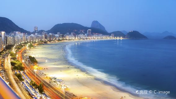 Copacabana Beach + Christ the Redeemer Statue in Rio de Janeiro + Sugarloaf Mountain - English- private charter 1-day tour