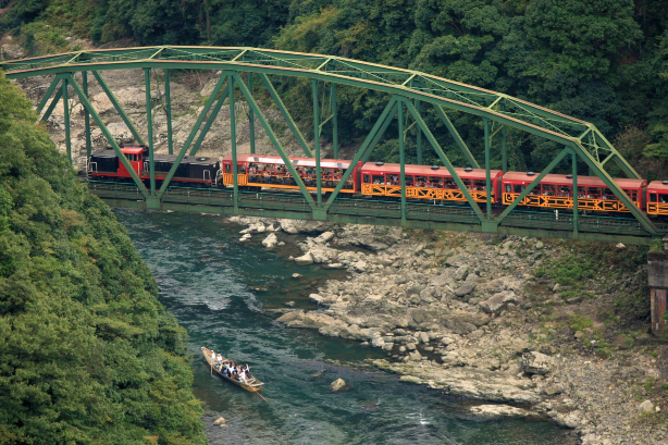 아라시야마 사가노 로맨틱 열차