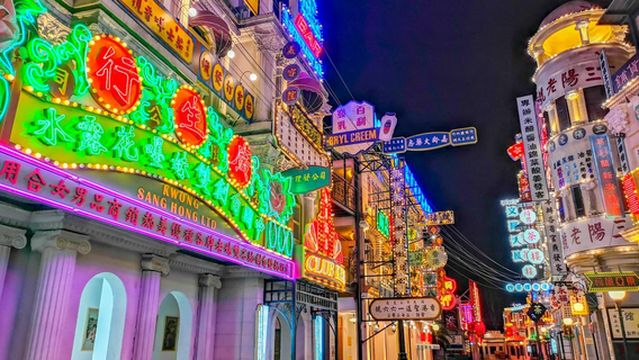 Hengdian World Studios Guangzhou Street and Hong Kong Street Park