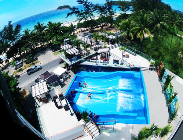 Surfing in Phuket