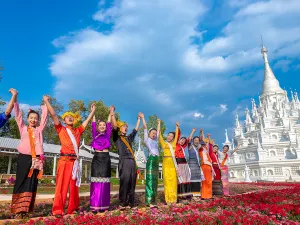 Scenic Spots of Menghuan Silver Pagoda