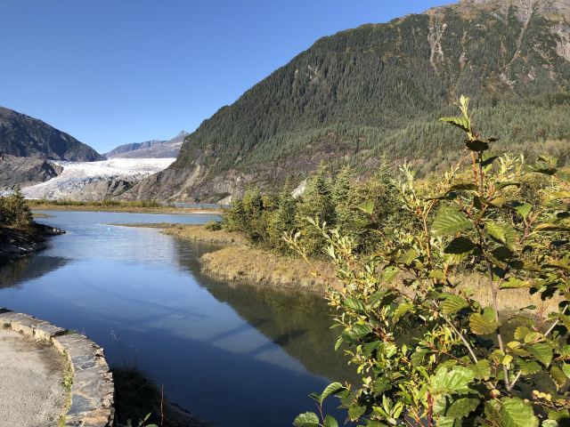 Mendenhall Glacier, mendenhall 冰川公園