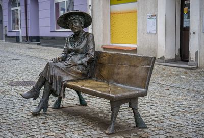 Hanka Bielicka Bench in Łomża