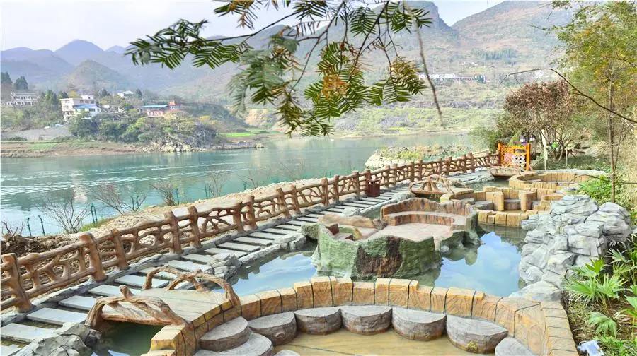 Liuguang Hot Spring in Guizhou