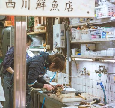 大阪黑門市場+美國村+大阪海遊館+天保山摩天輪一日遊