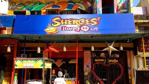 Sheroes Hangout Cafe in Agra