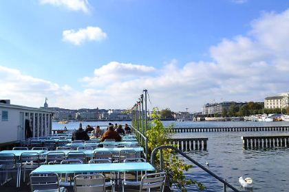La buvette des Bains des Paquis