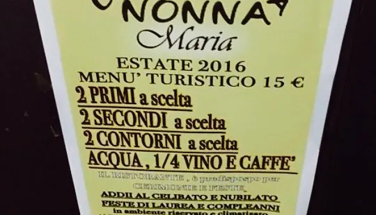 La Locanda Di Nonna Maria