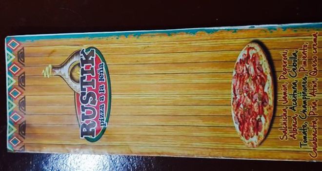 Pizza Rustik A La Leña