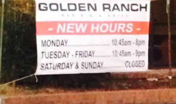 Golden Ranch BBQ & GRILL