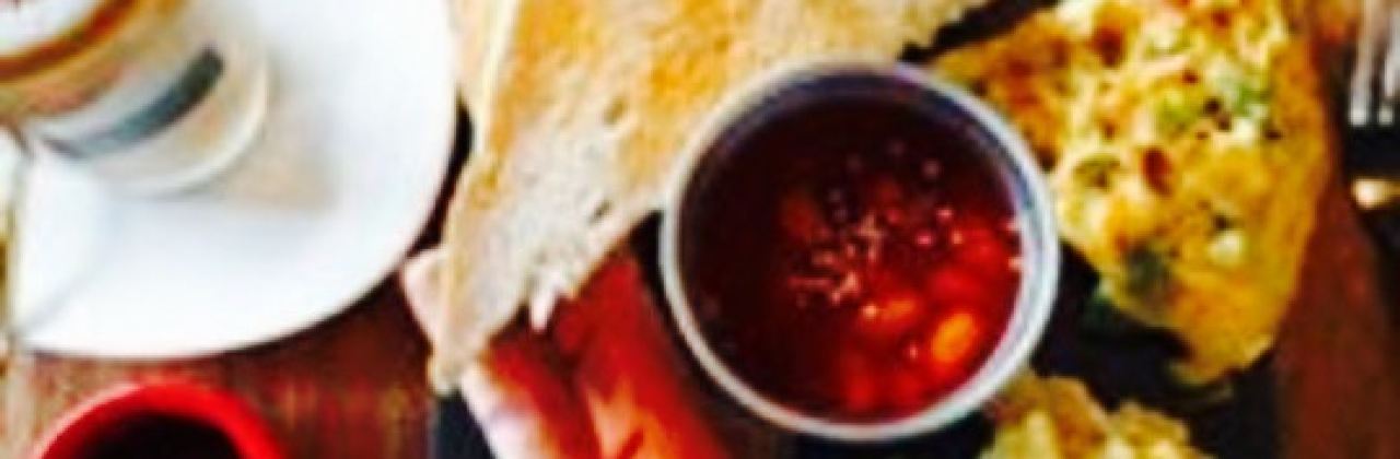 Simple Sandwich & Coffee