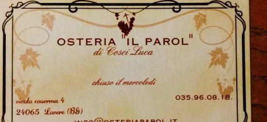 Osteria Il Parol