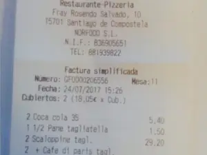 Restaurante La Tagliatella | Santiago de Compostela
