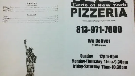 Taste Of New York Pizzeria