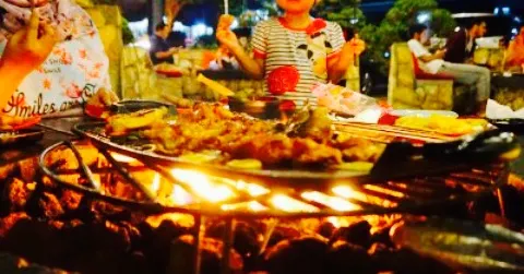 Campfire Outdoor Cuisine Batu in East Java
