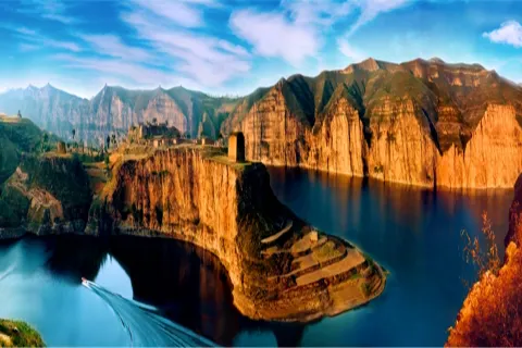 Laoniuwan Yellow River Grand Canyon Tourist Area