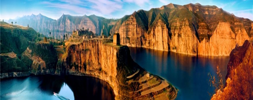 Laoniuwan Yellow River Grand Canyon Tourist Area