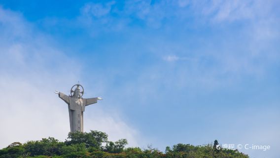 Guide touristique anglophone : Excursion d'une journée de Vung Tau, Vietnam, incluant prise en charge gratuite dans la rue Pham Ngu Lao et déjeuner.