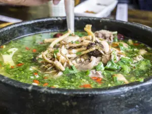 Cuihua Stone Pot Restaurant with Local features