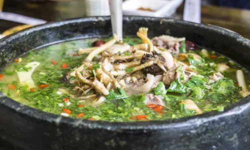 Cuihua Stone Pot Restaurant with Local features
