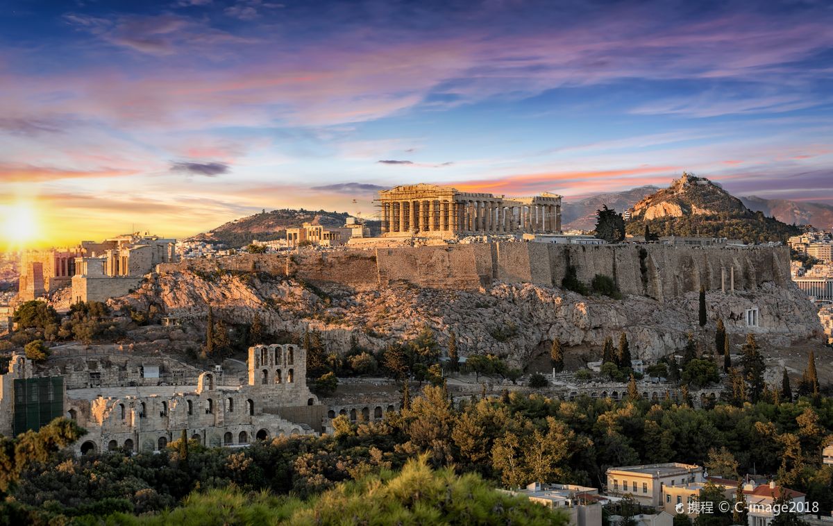Sunset Sightseeing in Athens