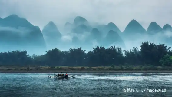 【獨立包團】漓江三星遊船（磨盤山）+遇龍河漂流+十里畫廊一日遊