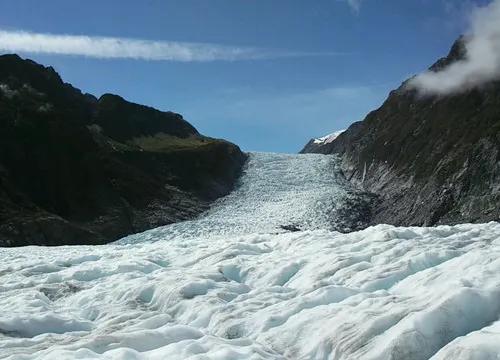 Ascend Into The Sky and Back Down to The Ground. Climb Along Ice and Explore A Cave. Hike on Foot and Enjoy The Charm of The Fox Glacier
