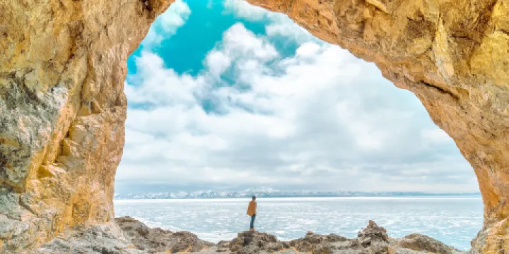 納木措聖象天門