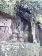 Yuanjue Cave Cliff Sculpture Scenic Area