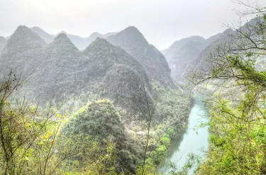 Ziyun Getu River Scenic Spot Hotele w: Anshun