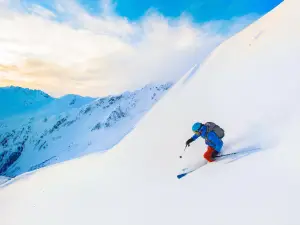 Получение золотого международного лыжного поля