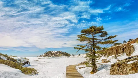 Jiaozi Snow Mountain attraction in Kunming
