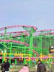 Fantasy Colorful Amusement Park