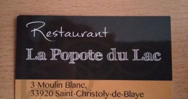 Restaurant la Popote du Lac