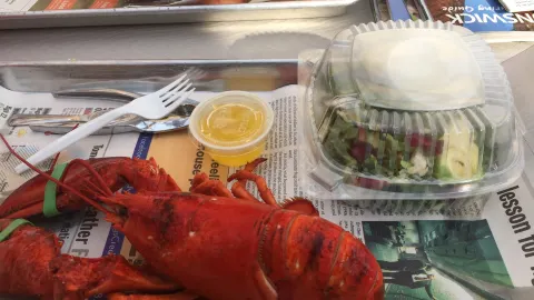 Alma Lobster Shop in Alma