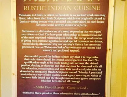 Mehmaan Rustic Indian Restaurant