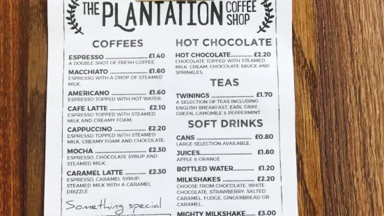 The Plantation Coffee Shop