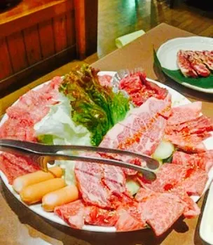 Yakiniku Steak Meat garden Minohonohara