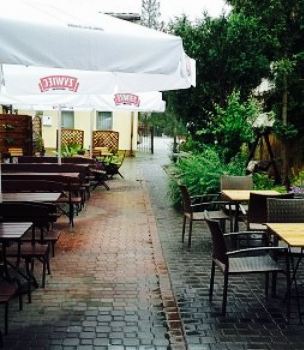 Pizza in Garden