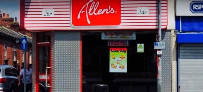 Allen’s Fried Chicken Bolton