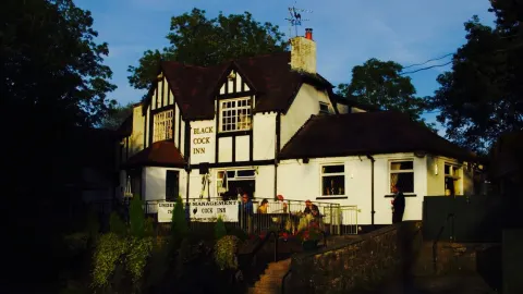 The Black Cock Inn Caerphilly Mountain in Caerphilly