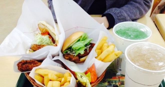 Mos Burger Factory Rinku Seacle