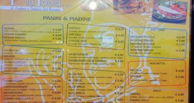 Piu Fast Piu Food