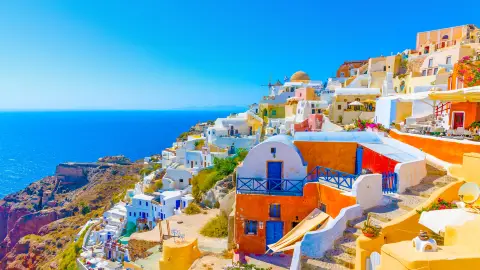 ギリシャ春のエーゲ海 88_Grece_Symi_Navire-village-