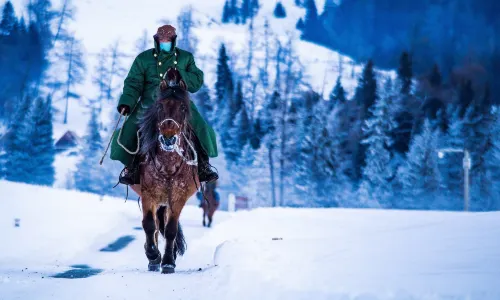 Horse Riding in Burqin