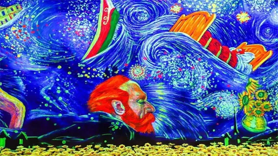 1_Xi'an Van Gogh Star Sky Art Museum