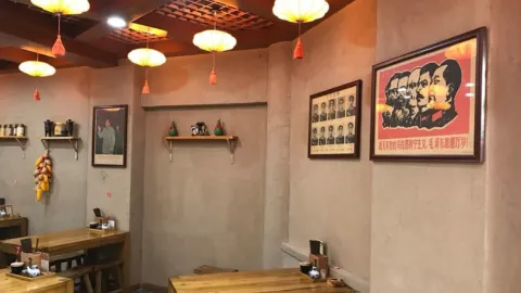老贺家陕北抿节面馆 in Jiayuguan