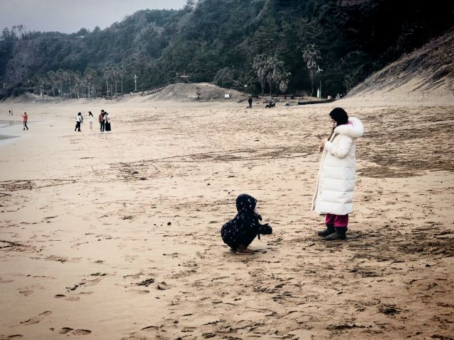 중문색달 해수욕장