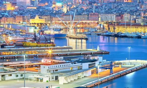 Alter Hafen von Genua