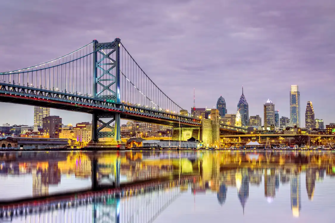 Hotels near Benjamin Franklin Bridge